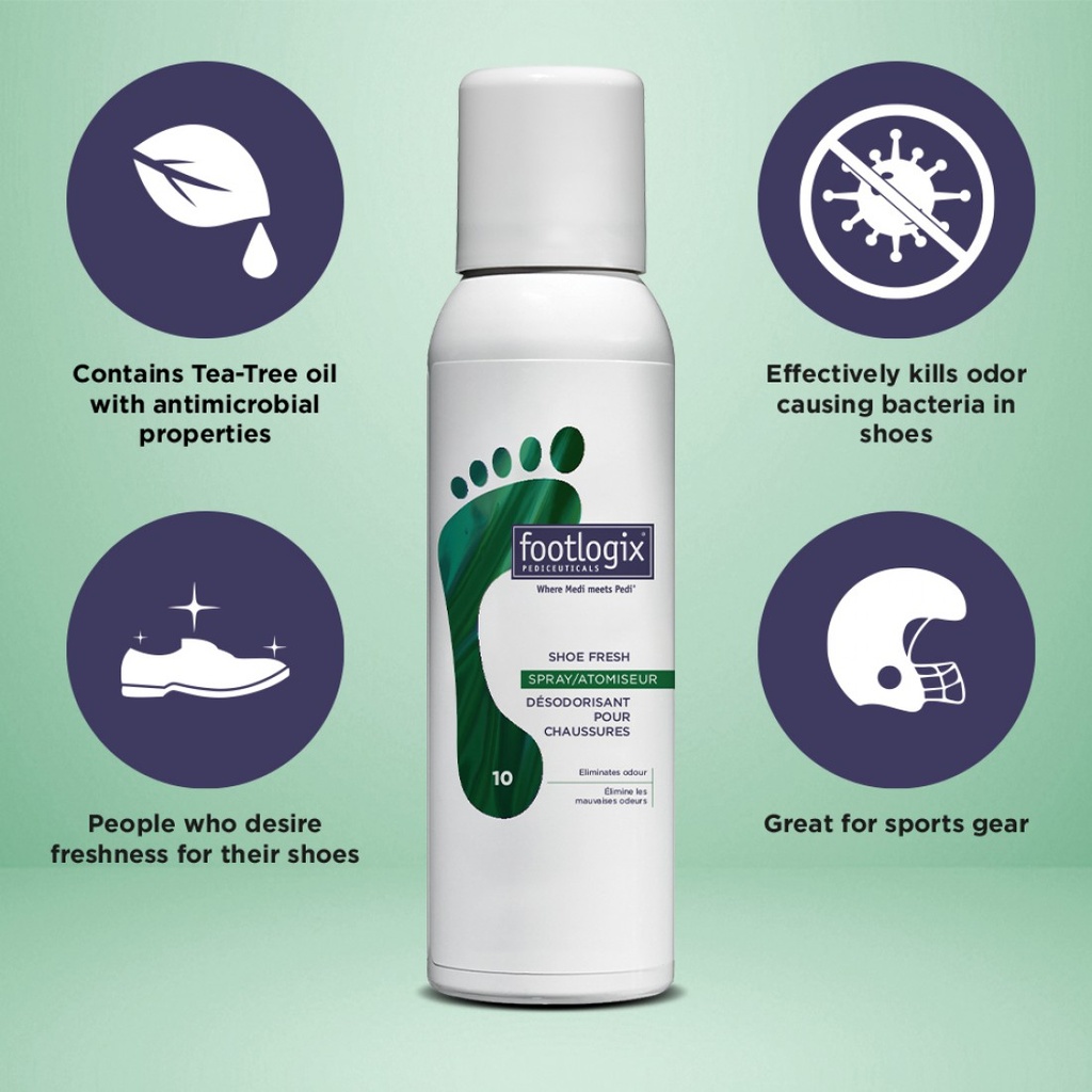 Footlogix | Shoe Deodorant Spray 125ml