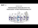 Footlogix | Professional 8 pieces Kit