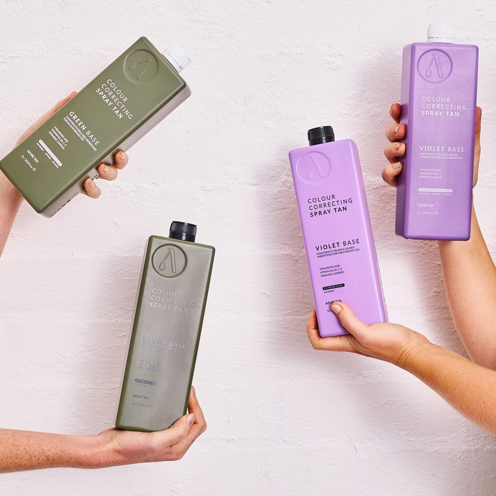 Azure Tan | Violet Base extreme dark spray tan solution