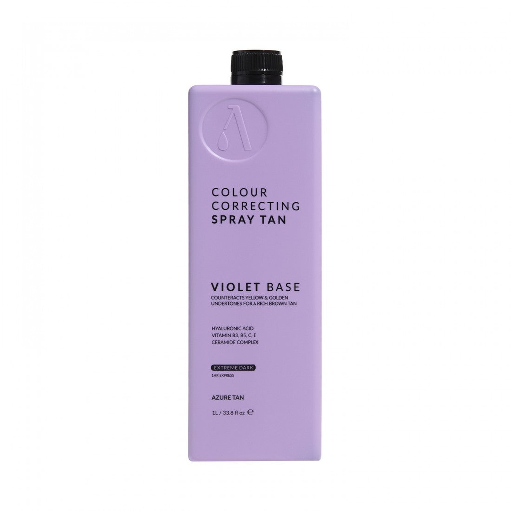 Azure Tan | Violet Base extreme dark spray tan solution